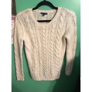 Cable sweater
